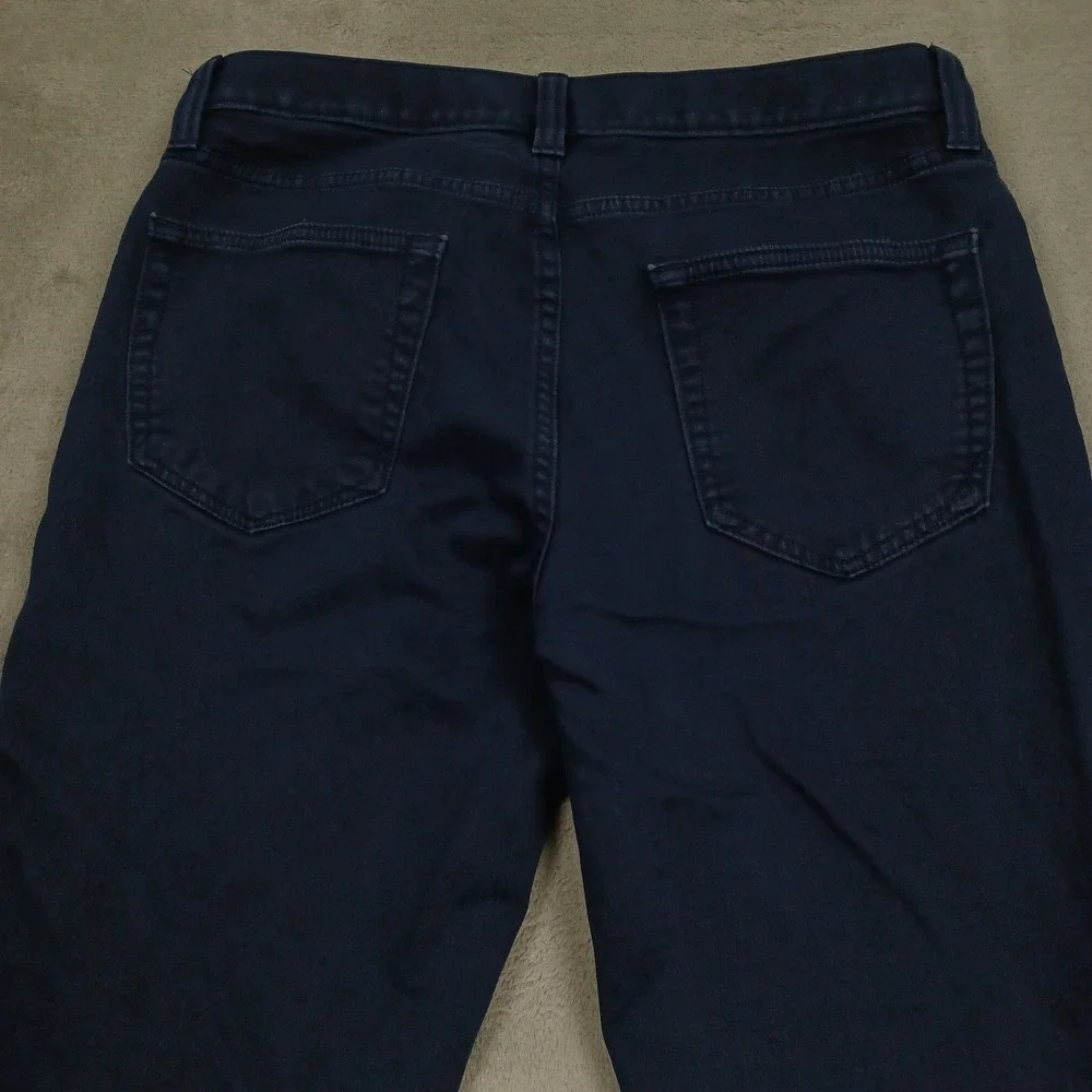 Banana Republic Jeans Mens 33x32 Blue Denim Slim Fit‎ Traveler Preppy Casual A5